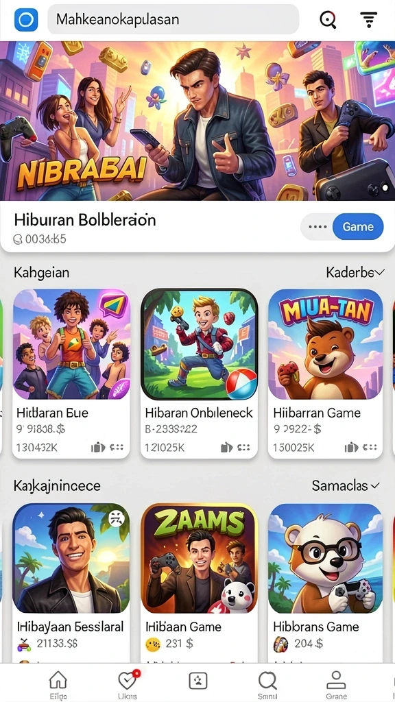 55rp - Tampilan antarmuka yang user-friendly dan menarik.