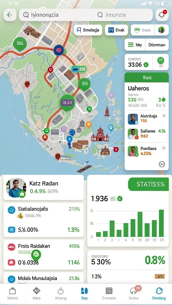 ajaib11 - Tangkapan layar pertama menunjukkan dunia yang indah dan penuh warna.