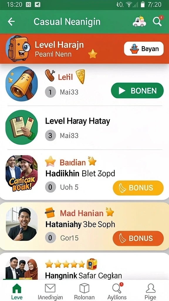 id66 - Tangkapan layar menunjukkan suasana permainan yang menegangkan.