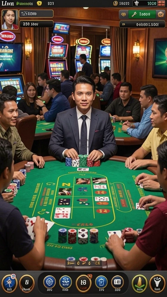 rr789 - Tangkapan layar menampilkan pertempuran epik melawan musuh dalam sebuah arena.