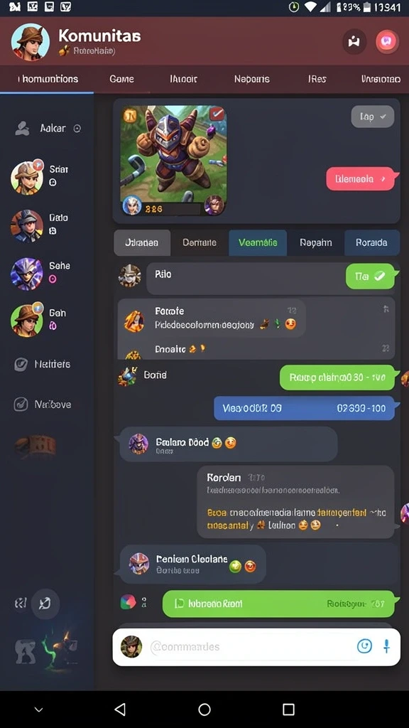 valir4d - Tampilan awal game dengan karakter utama yang memukau.